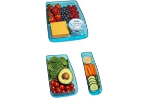 Provance Fridge Organiser, Freezer, Pantry Storage Box, Food Storage Containers For Vegetables, Fruit, Milk, Transparent Storage Boxes, Set of 3