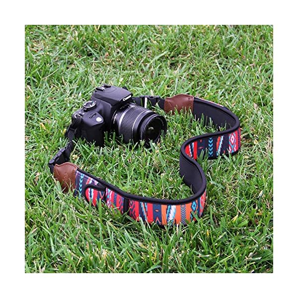 USA Gear TrueSHOT Correa Camara Reflex, Bolsillos para Accesorios y Hebillas de Liberación Rápida - Compatible con Canon… - Image 4