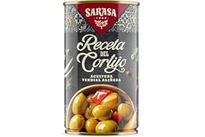SARASA - Olives vertes à la pierre - Habillées selon la recette traditionnelle andalouse - La recette de la ferme - 1450 Net
