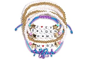 testlili for KPo De-mon Inspired Merch Bracelets Set Stuff for Zoey Rumi Mira Cosplay Merchandise Gifts Outfit Accessories Friendship Jewelry Birthday Christmas Gifts