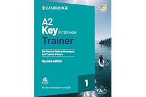 Key for schools trainer for update 2020 exam. Six practice tests with answers and teacher's notes. Per la Scuola media. Con espansione online. Con ... and Teacher's Notes with Downloadable Audio