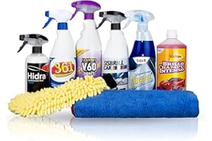 Sisbrill Kit Detail Intermédiaire - Lavage, Séchage Et Nettoyage De La Voiture Entière