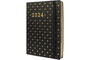 Finocam - Agenda 2024 Flexi Joy 1 Día Página Enero 2024 - Diciembre 2024 (12 meses) Dotts Español