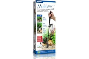 Marina Limpiador de acuarios Multi-Vac 3 en 1 a batería, negro
