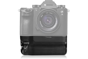 Mcoplus Professionelle vertikale Batteriegriff-Verlängerung als VG-C3EM-Ersatz für Sony A9 A7III A73 A7RIII A7R3, hält 1 oder 2 NP-FZ100 Akkus