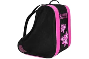 GENERIC Bolsa de transporte duradera y práctica para patines - Rosa