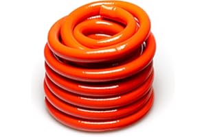 NAKA Gasschlauch Propan Butan 6/9/10 mm x 3mm 20 bar | Schlauch für Gasgrill Gaskocher Gasherd Gasofen | Nützliches Wohnmobil-Zubehör | Meterware (5m ?9mm)