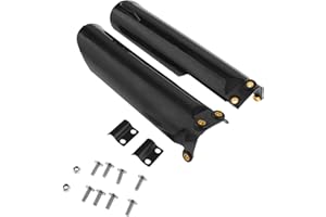 Lrtzizy 1Pair Motorcycle Front Fork Absorber Protector Covers Plastic Guards for 110Cc 125Cc 140Cc 150C 160Cc Dirt Bike Pit Bike