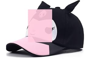 Tomicy Casquettes de Baseball Oreilles Baseball Casquette réglable pour Enfants Unisexe Casquette de Baseball, Casquette pour Enfant Fille