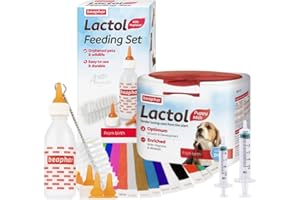 ABNOBA PET STORE Beaphar Lactol Puppy Milk Bottle Whelping ID Bands Feeding Syringes Whelping kit supplies 6068