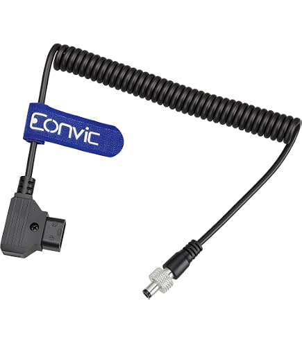 Eonvic D-Tap to Decimator MD-HX and DMON Barrel Power Cable for