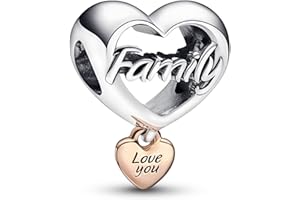 Pandora Moments Pozłacany 14-karatowym różowym złotem charms ze srebra próby 925, serce