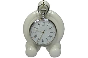 INKWELLINSERTS Art Deco Styling White China/Ceramic Pocket Watch Stand, Watch Display Stand,