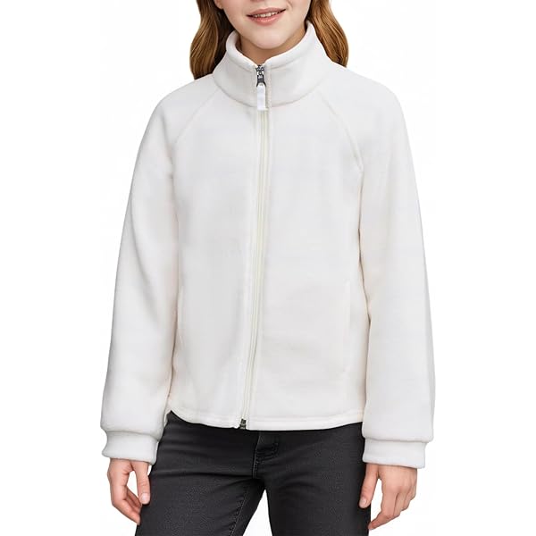 Arshiner Hoodie voor meisjes, met ritssluiting, sherpa-fleecejack voor kinderen, sweatshirt met lange mouwen, herfst, winter, warme kinderjassen met zakken, 5-13 jaar, Zwart, 5-6 jaar