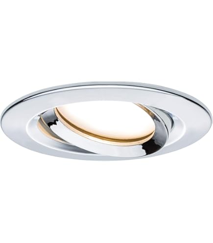 Paulmann 1782307 93447 Nova inbouwlampen set van 3 LED 3 x 6W roestvrij staal (geborsteld