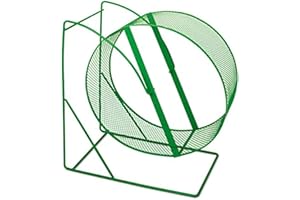 Nobby - Rueda de metal para hámster, 28 cm, 1 unidad [colores surtidos]