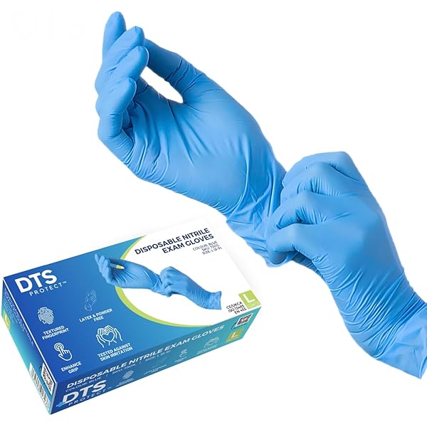 PANKTI Surgicals Gants En Nitrile Sans Poudre De Qualité