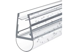 EMKE Junta de repuesto para mampara de ducha, 4-6 mm, cristal de 600 mm