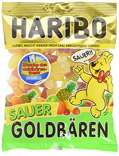 Preisvergleich Produktbild Haribo Goldbären Sauer -Beutel, 200 g