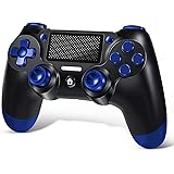 Wireless Controller per PS4, con Vibrazione e Sei-Assi Sensore giroscopico, Funzione Audio, Pannello Touch, Controller per PS