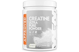 ‎WORLD'S FOOD NUTRITION WFN Approved Creatine - Creapure - Creatin Monohydrat Pulver - 500g Dose - Reines Kreatin Pulver - Vegan - Neutral & Ohne Zusätze - 146 Portionen - Made in Germany - Extern laborgeprüft