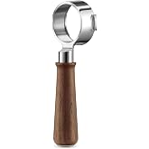 Sage Naked Portafilter 58mm, Sage Machines i&ccedil;in, Premium Ceviz | Dipsiz Espresso Portafilter, G&ouml;rsel &Ccedil;ıkarma Yardımcısı, Ergo