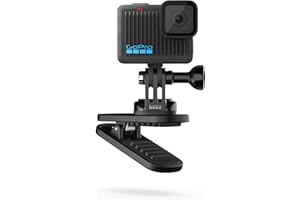 GoPro Magnetic Swivel Clip - Official GoPro Accessory, Black, ATCLP-001