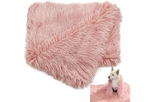 MUYYIKA Hundedecke Plüsch Flauschig Weiche Waschbar Katzendecke Hunde Decke Super Softe Weiche und Warme Doppeilseitige Haustierdecke Fleecedecke, Warme Hundedecken Plüschdecke (100×75cm)