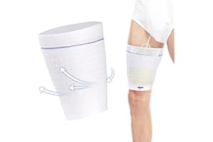 CARER SPARK Bolsa de Pierna para Catéter Lavable y Reutilizable, Bolsa para la Pierna del Catéter Comodidad y Conveniente Diseñado para el Incontinente