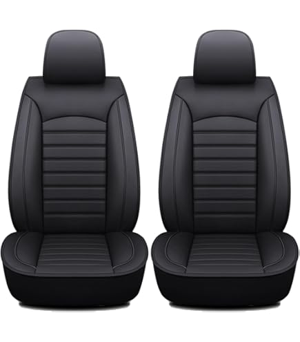 Housses De Siège Auto Pour Suzuki Jimny (2018-2023) - Avant - Confortables, Antidérapantes, Imperméables - Design Sportif - Compatibles Airbags