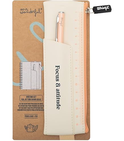 Set De Carnet A5 En Peluche, Porte-monnaie Et Stylo | Mr.Wonderful