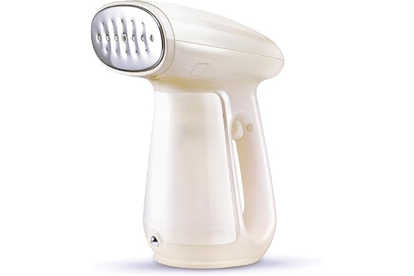Bear Défroisseur vapeur 2024 1300 W, 230 ml, chauffage rapide en 15 secondes, arrêt automatique, avec brosse blanche, repassage horizontal et vertical