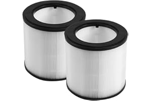 JFABL 2 Stück HEPA-Ersatzfilter Kompatibel mit Philips 800 Series Luftreiniger - AC0830/10 AC0820/30 AC0820/10 AC0819/10, H13 True HEPA Ersatzfilter, Teilenummer FY0194/30 und FY0293/30