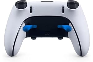 DPOFIRS Palas Traseras del Controlador de Juego para el Controlador EDG, Reemplazo de Las Palas Traseras del Controlador de Borde de Acero Inoxidable, Accesorios de Consola de Juegos (Azul)