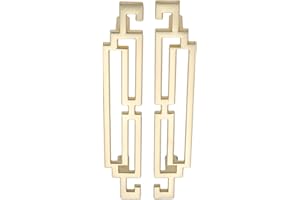 MGOODOO 128mm Gold Handles 2 Pack, Kitchen Cabinet Handles Door Drawer Handles and Knobs Furniture Hardware Retro European Style