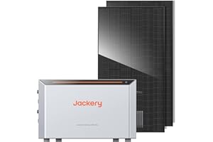 Jackery HP 2000 Ultra Balkonkraftwerk mit Speicher (2200W | 2kWh), Erweiterbar bis 8kWh, 2 * 500W bifazialen Solarmodulen, Plug & Play, 0% VAT