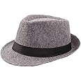 CLOTHERA Fashion Fedora Hat for Mens