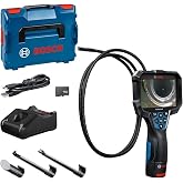 Bosch Denetim kamerası GIC 12V-5-27 C Professional | Kablo uzunluğu: 150 cm, otomatik hizalama fonksiyonu, y&uuml;ksek &ccedil;&ouml;z&uuml;n&uuml;rl&uuml;kl