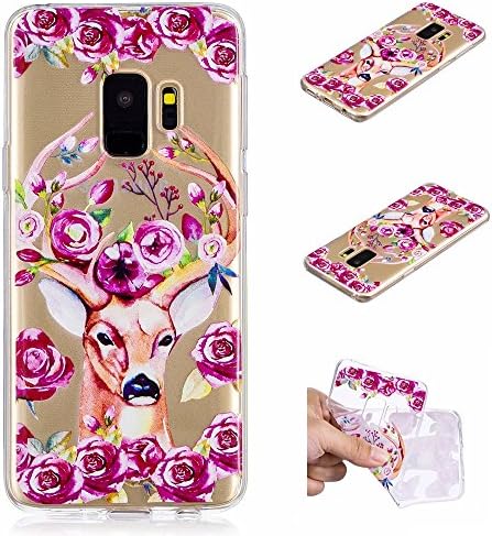 TPU Galaxy S9, Wallet Flip Cover Premium Ultra Slim Thin Luxury Magnetic Flap Leather Case Cover with Card Slots Stand Case Cover Cover Case Protective Case for Samsung Galaxy S9 # 2018 R 1
