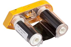 Brady M61-R6610 BMP61 Ruban en résine pour imprimante Série R6600 Largeur 5 cm Longueur 183 cm Noir