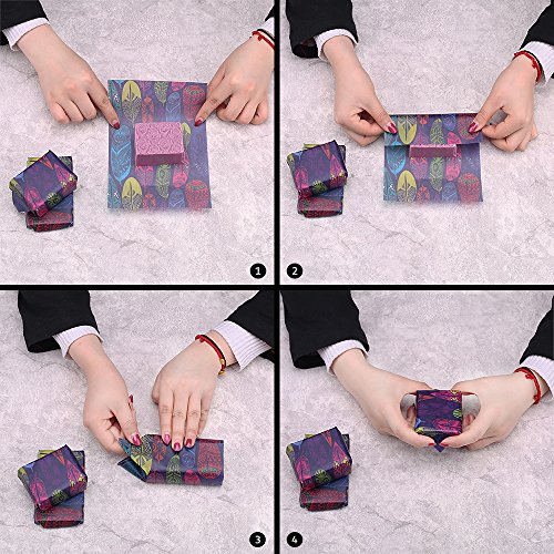 HUKOER Rechteckige Silikon-Seifenform mit Holzbox und Holzdeckel mit 2 Presslöchern, 2 Stück Nette Silikonformen und ein Holzseifenhalter für DIY Hausgemachte (B) - 7