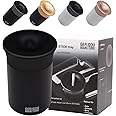 GC Modern Aluminium Ashtray, compatible with IQOS 3 Duo One Heets, Iluma Prime Terea + Glo Neo Sticks, 12 x 0.01 x 8 cm, Black/Black