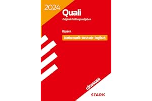 STARK Lösungen zu Original-Prüfungen Quali Mittelschule 2024 - Mathematik, Deutsch, Englisch 9. Klasse - Bayern