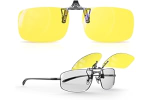 Goiteia Okulary blokujące niebieskie światło, klips do komputera i gier dla lepszego snu w nocy, przeciw zmęczeniu oczu, odpowiednie do ekranów, gier, telewizorów, telefonów komórkowych