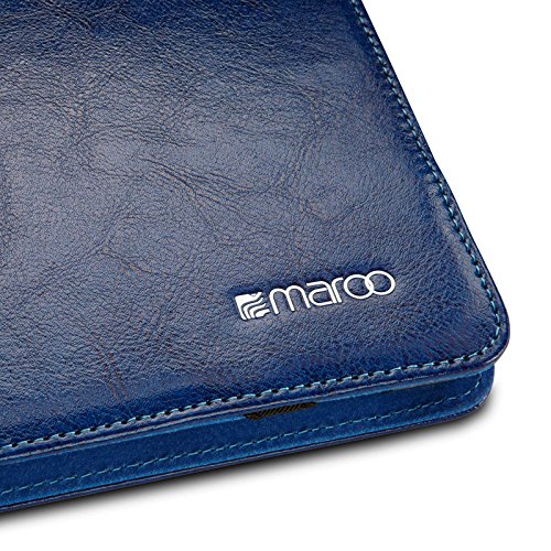 Maroo Folio Lederhülle mit patentierter Halterung für Microsoft Surface Pro 3 blau - 2