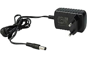 vhbw Cargador Compatible con Bosch GRL 400H, 300HVG, 300HV, 250HV Dispositivo de medición/baterías Negro