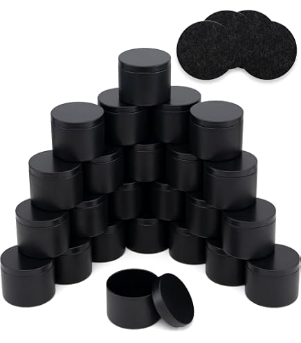 MILIVIXAY - Confezione da 12 barattoli per candele, in vetro satinato rosa, 207 ml, con coperchio e kit per la creazione di candele, vuoti, contenitori per spezie e polveri