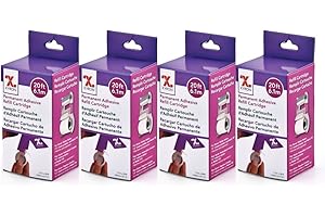 Xyron Klebeband säurefreiem Dauerkleber Refill Patrone für die xrn150, X Aufkleber Maker 4 Pack