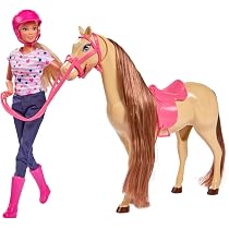 Poupée Steffi Love Avec Cheval Et Accessoires - Simba Smoby (rose