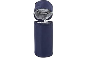 HOTMNTY Termos i Torba Izolacyjna na Butelki dla Niemowląt - Przenośny Ogrzewacz do Butelek na Mleko